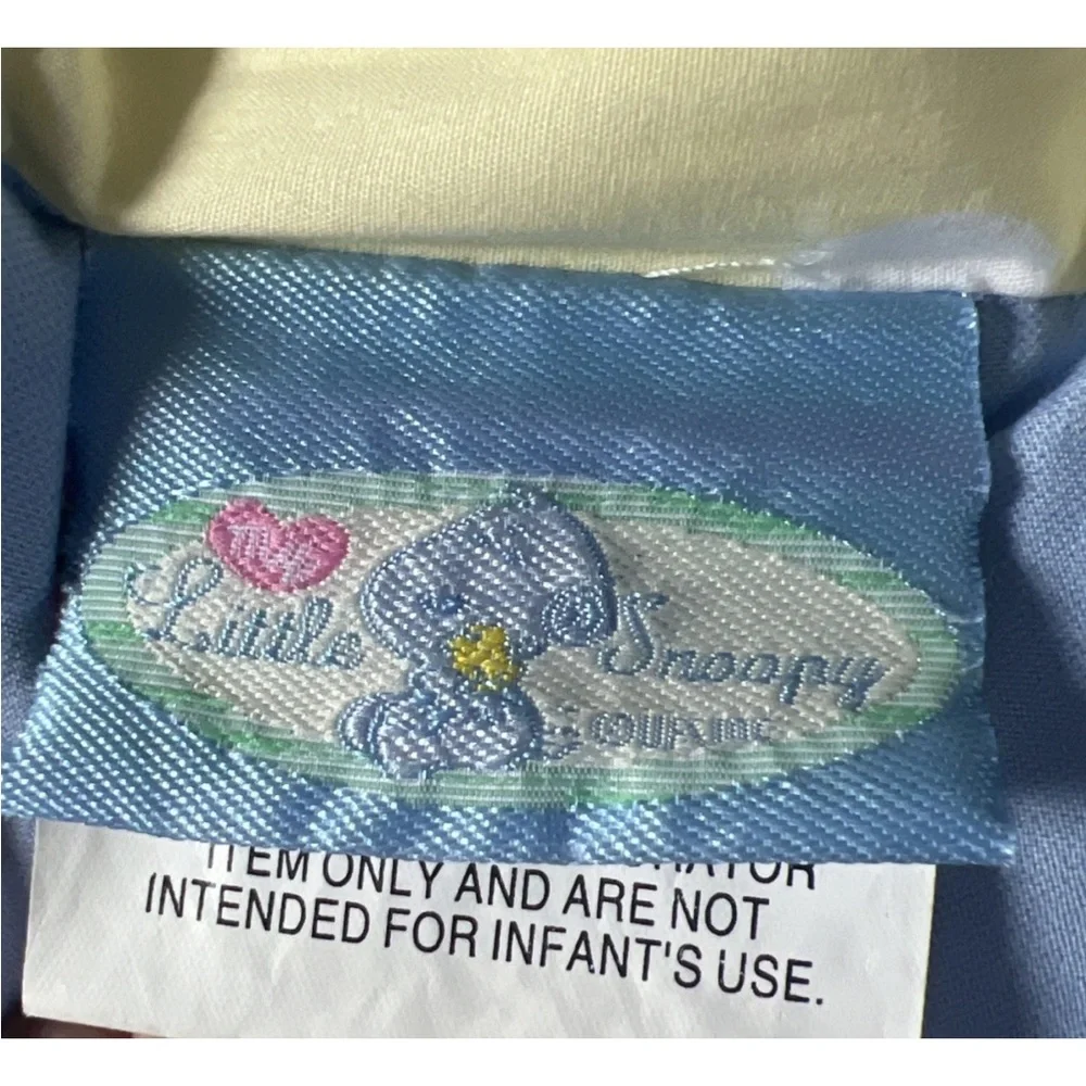 VTG Lambs & Ivy Little Snoopy Nursery Pillow - Pastel Kawaii Coquette - Picture 6 of 7